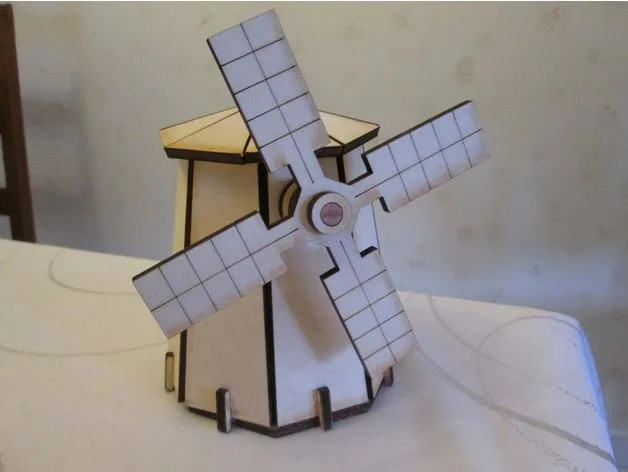 3D Rüzgar Gülü Puzzle-2