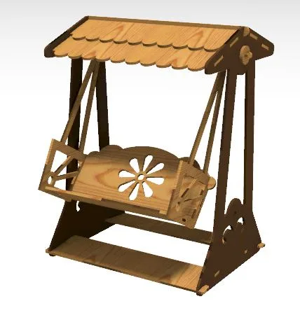 3D Sallanan Salıncak Puzzle-2