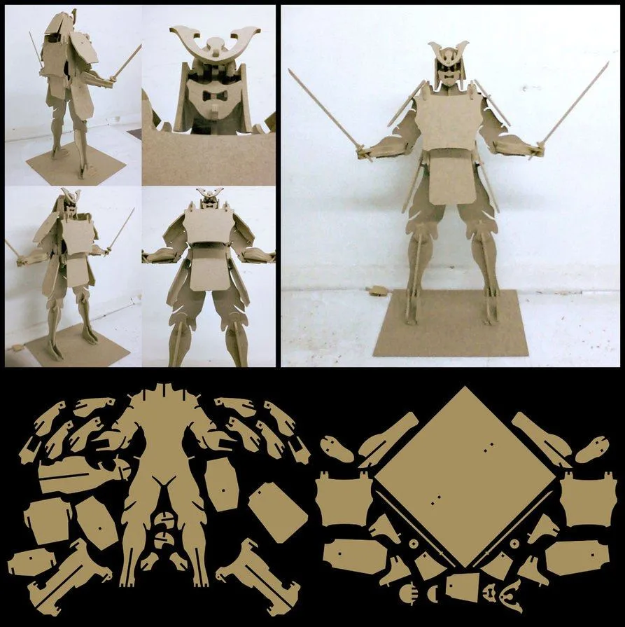 3D Samuray Puzzle 