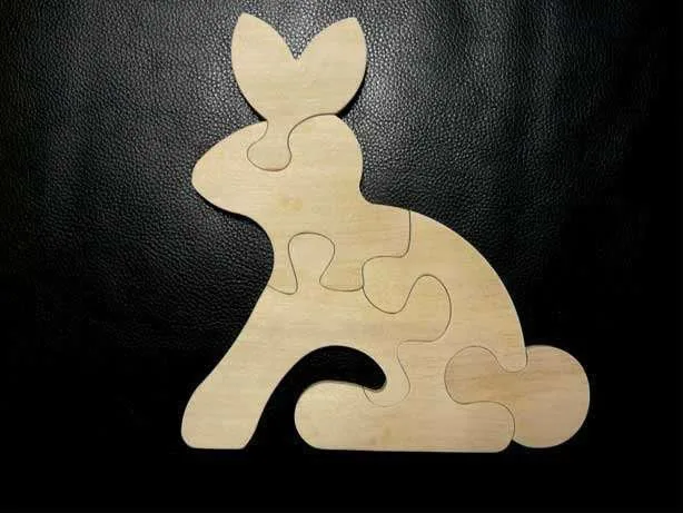 3D Tavşan Puzzle-2
