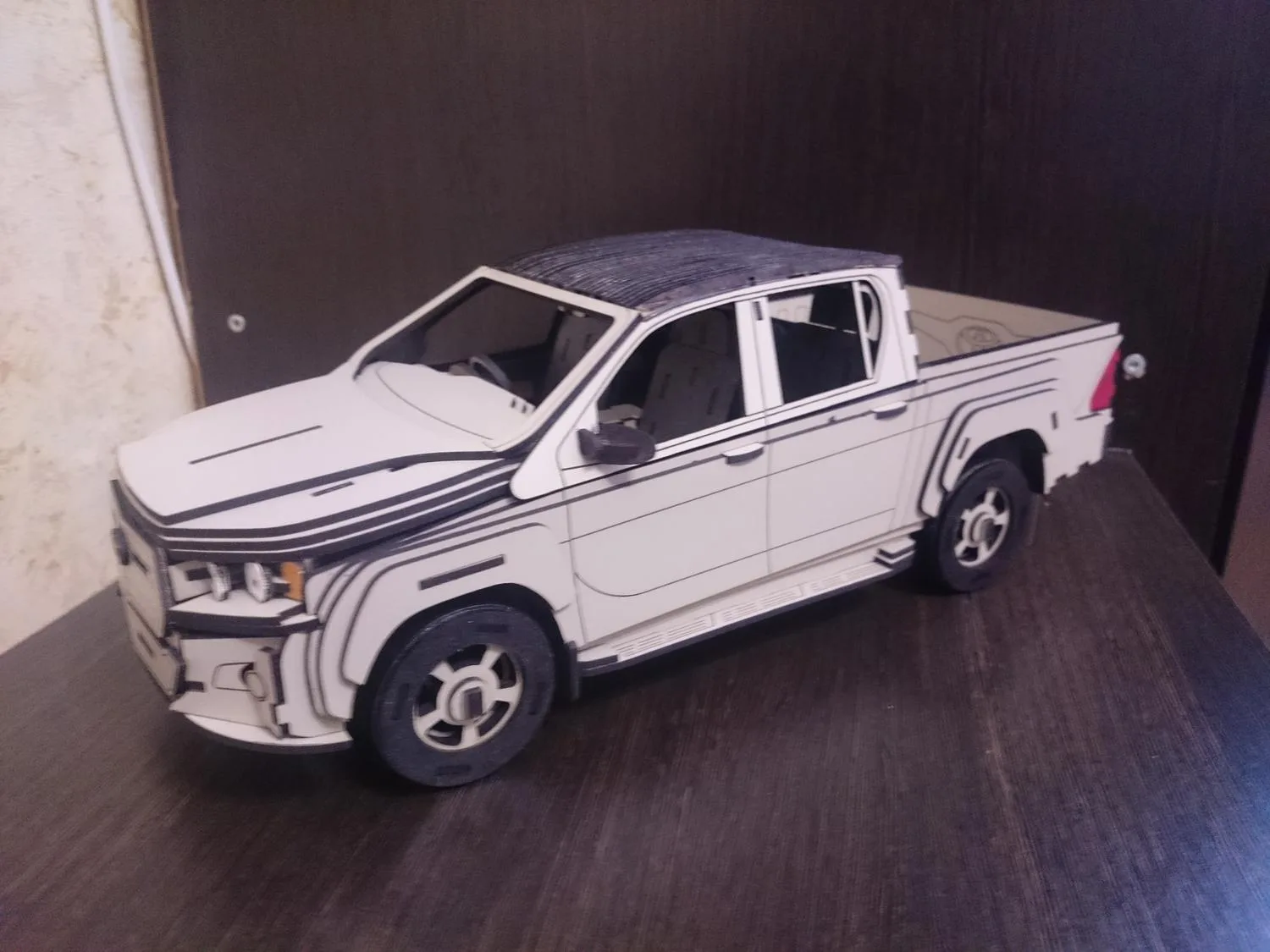 3D Toyota Hılux Araba Puzzle