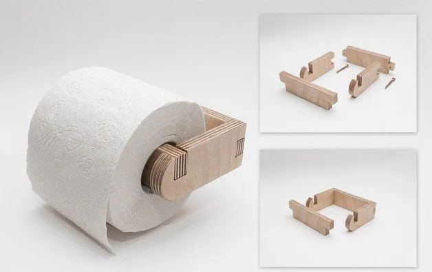 3D Tuvalet Kağıdı Tutacağı Puzzle-2
