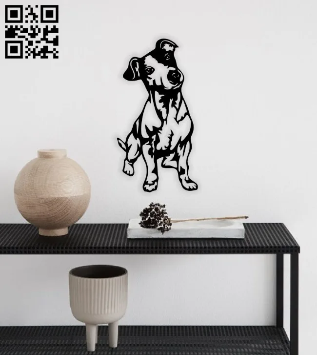 Köpek duvar dekoru 