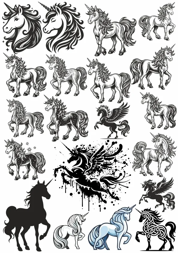 Unicorn Vektörleri 