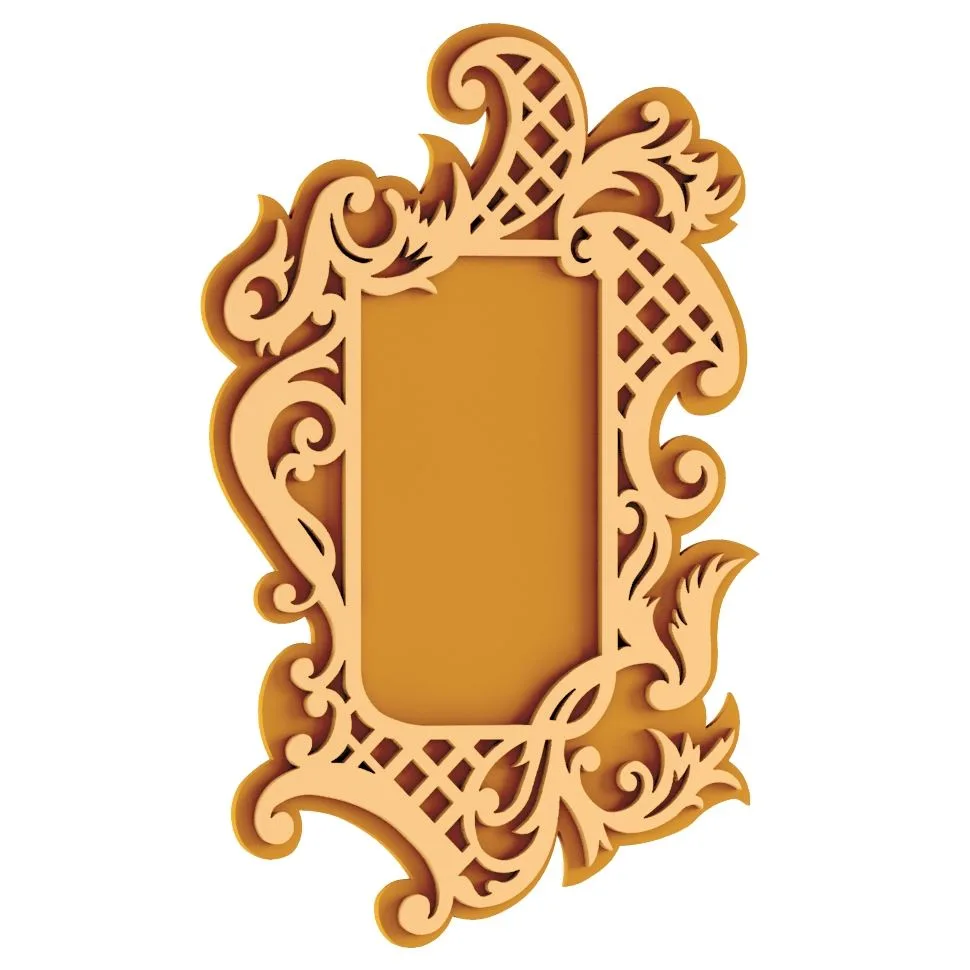 Desenli Ayna Çerçevesi-6