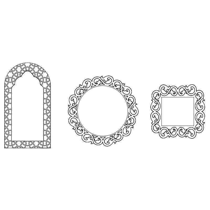 Desenli Ayna Çerçevesi-17