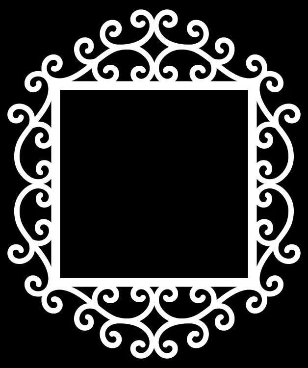 Desenli Ayna Çerçevesi-19