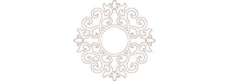 Desenli Ayna Çerçevesi-25