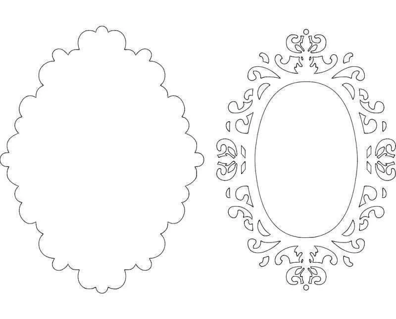 Desenli Ayna Çerçevesi-27
