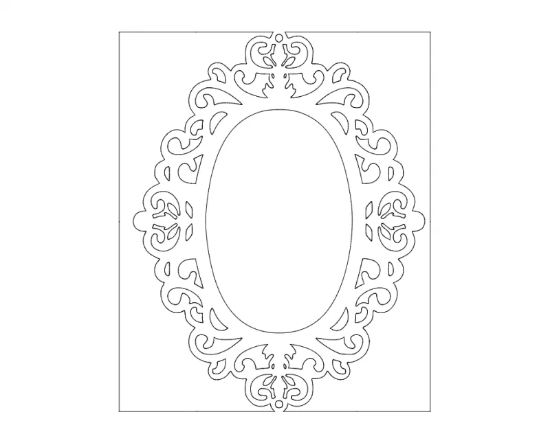 Desenli Ayna Çerçevesi-34