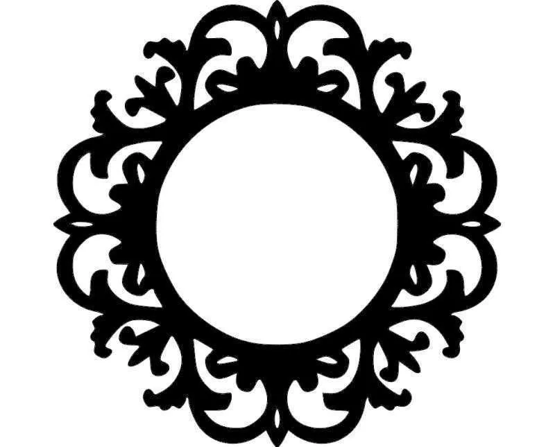 Desenli Ayna Çerçevesi-36