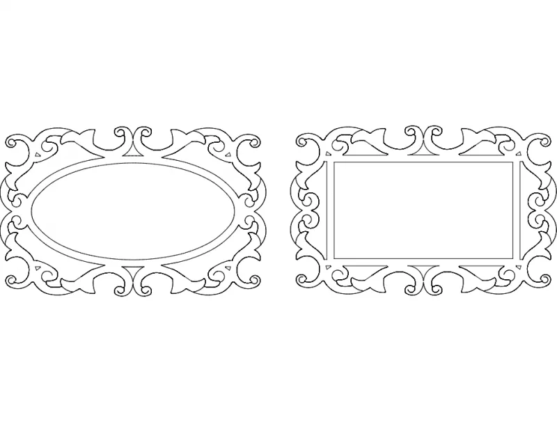 Desenli Ayna Çerçevesi-59