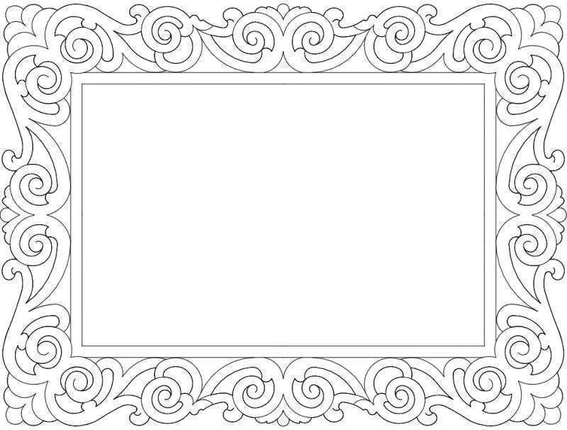 Desenli Ayna Çerçevesi-62