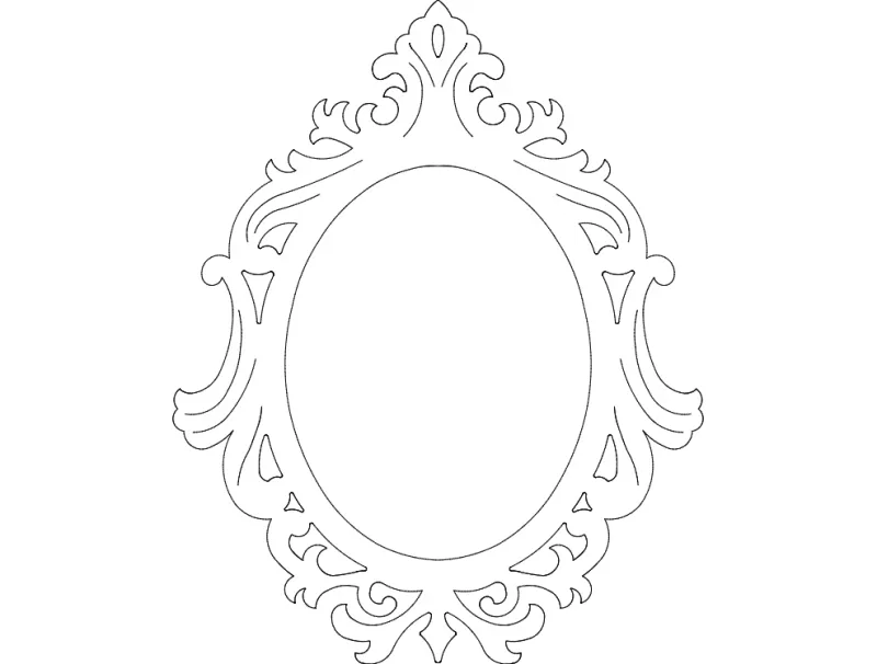 Desenli Ayna Çerçevesi-65