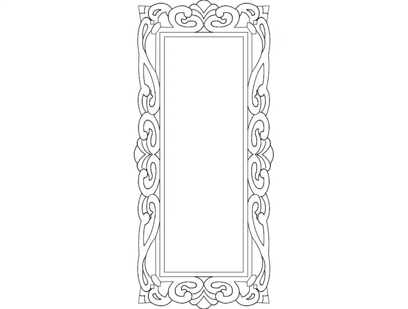 Desenli Ayna Çerçevesi-67