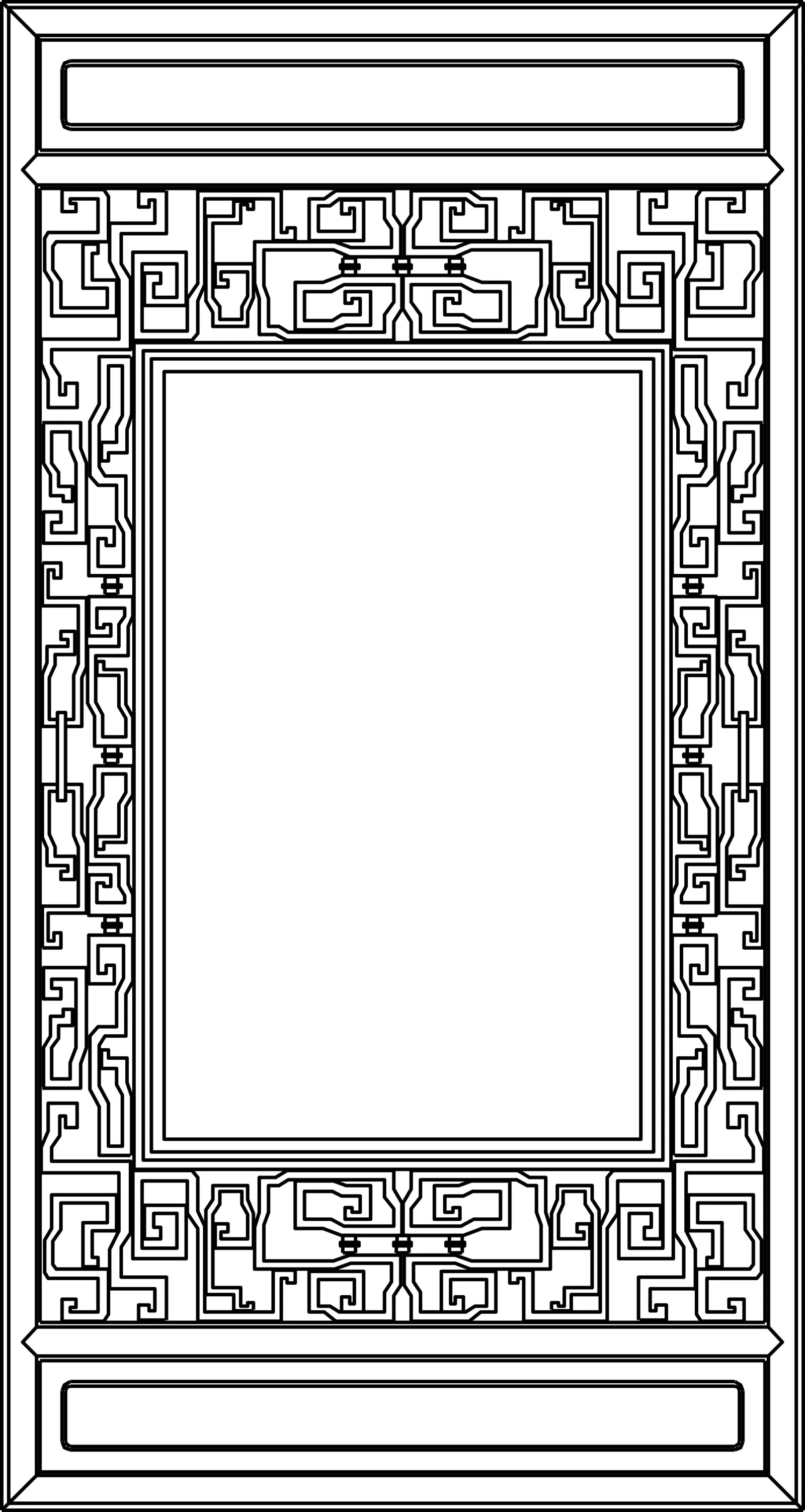 Desenli Ayna Çerçevesi-86