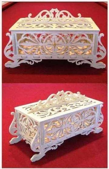 Desenli Kapaklı Kutu-4