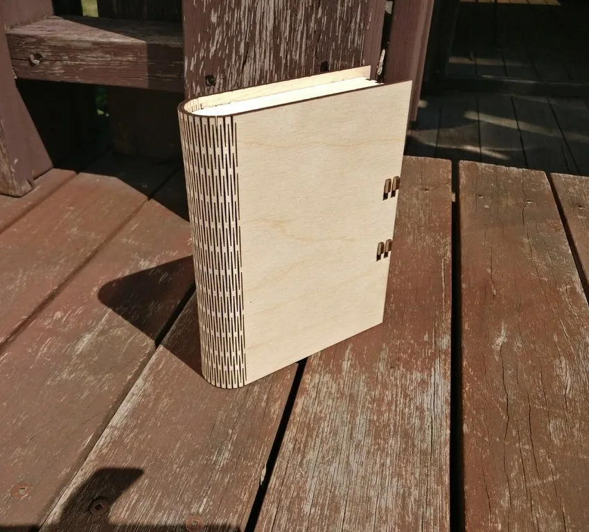 3mm Mandallı Kitap Kutusu