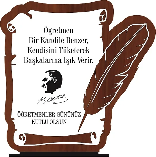 Öğretmenler Günü Plaket