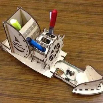 Gizli Çekmeceli Gemi Organizer