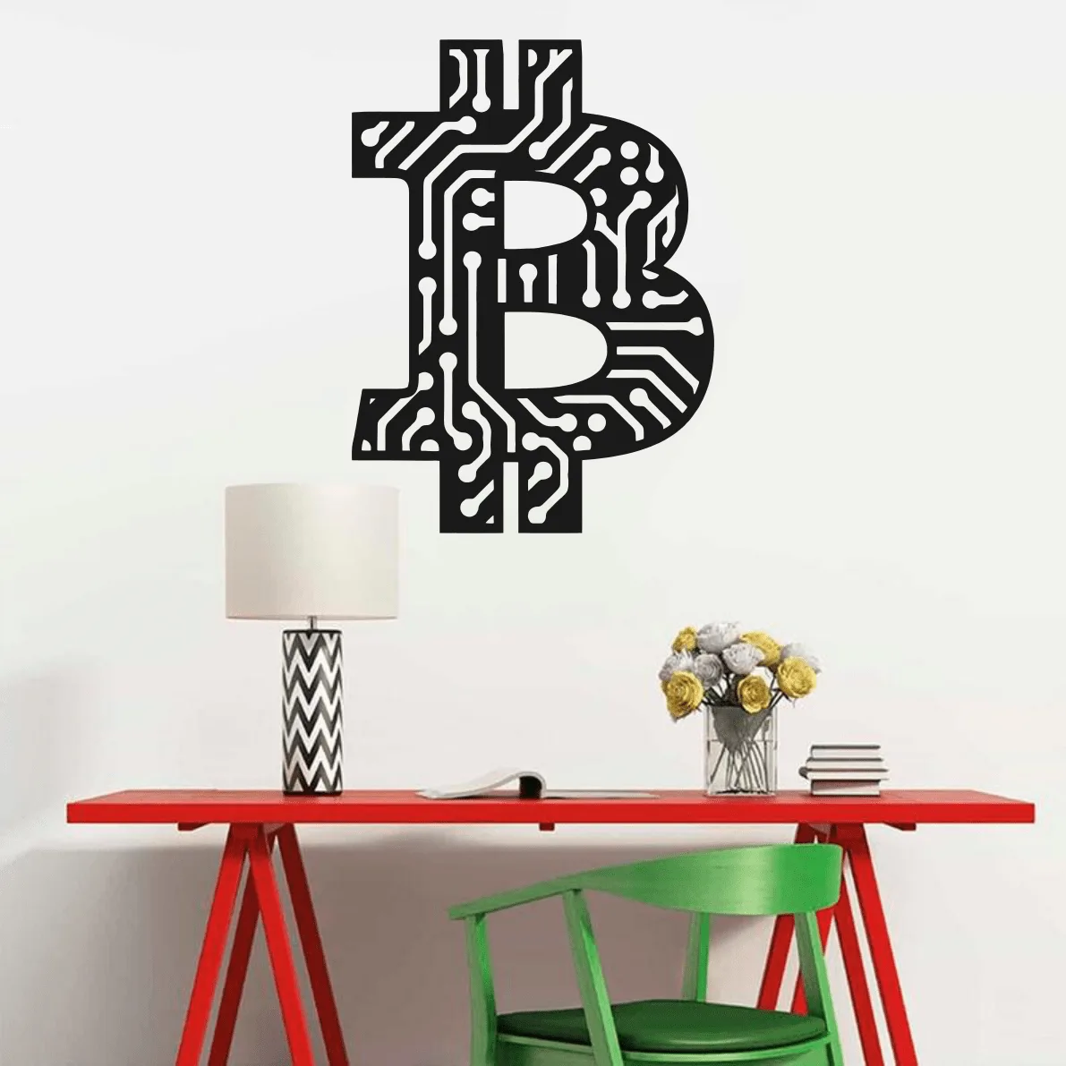 Bitcoin Duvar Dekor