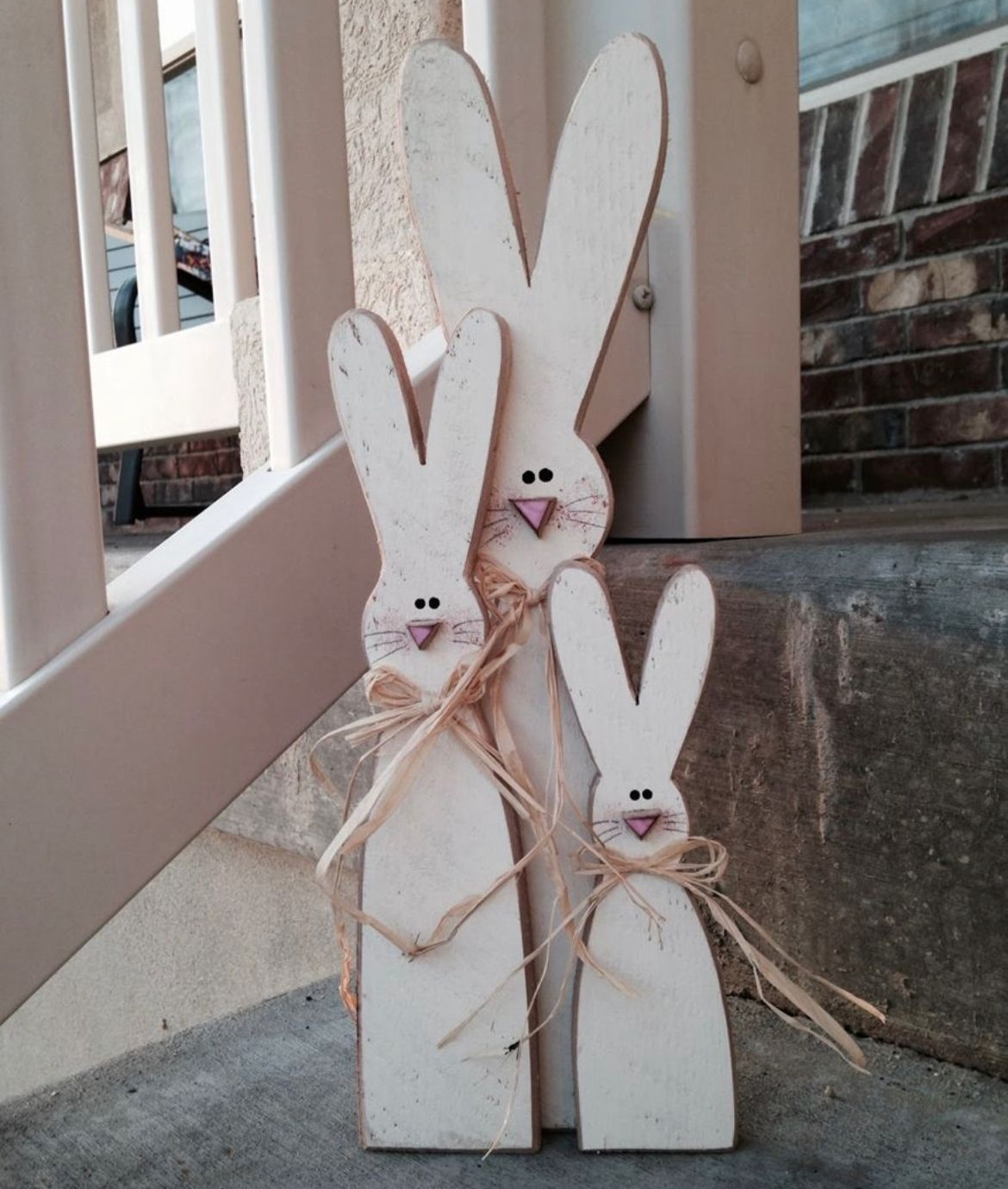 Ayakta Tavşan Süsleme