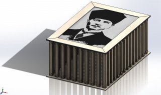 Anıtkabir Lazer kesim Atatürk