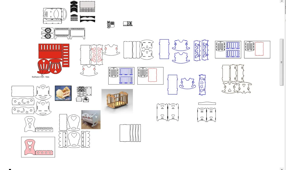 4 Adet Beşik Puzzle