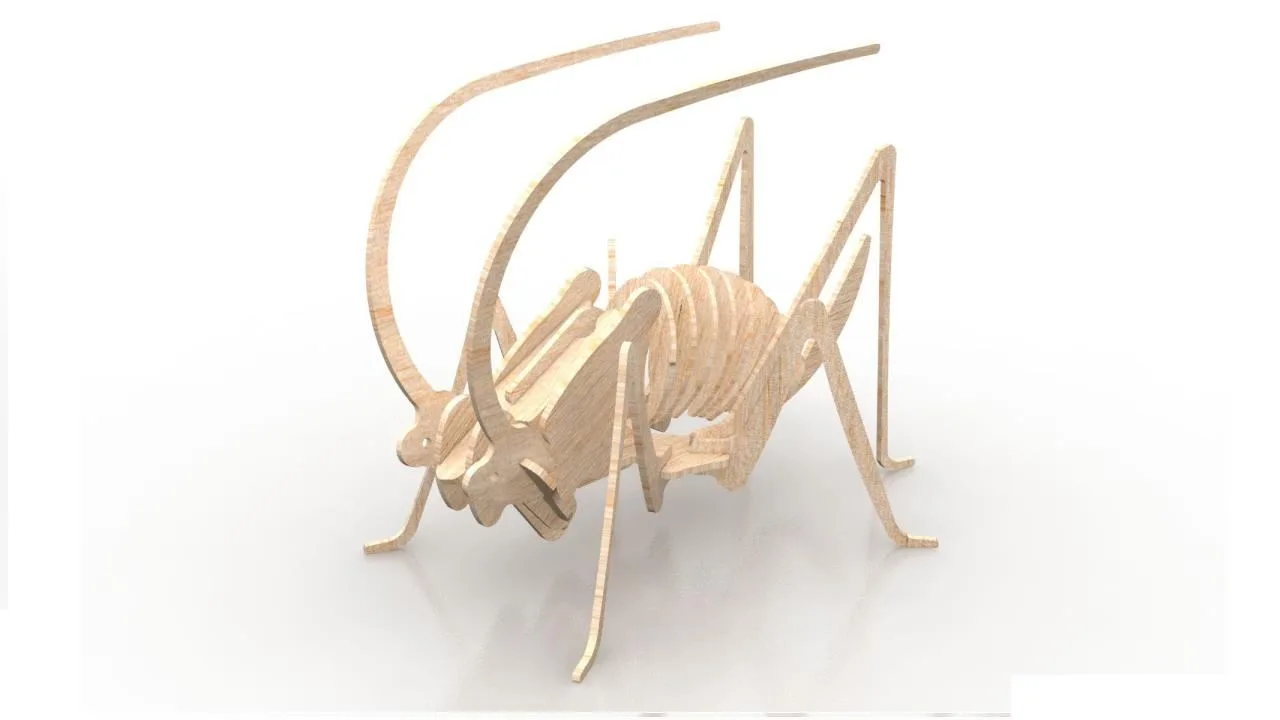 3D Çekirge Puzzle