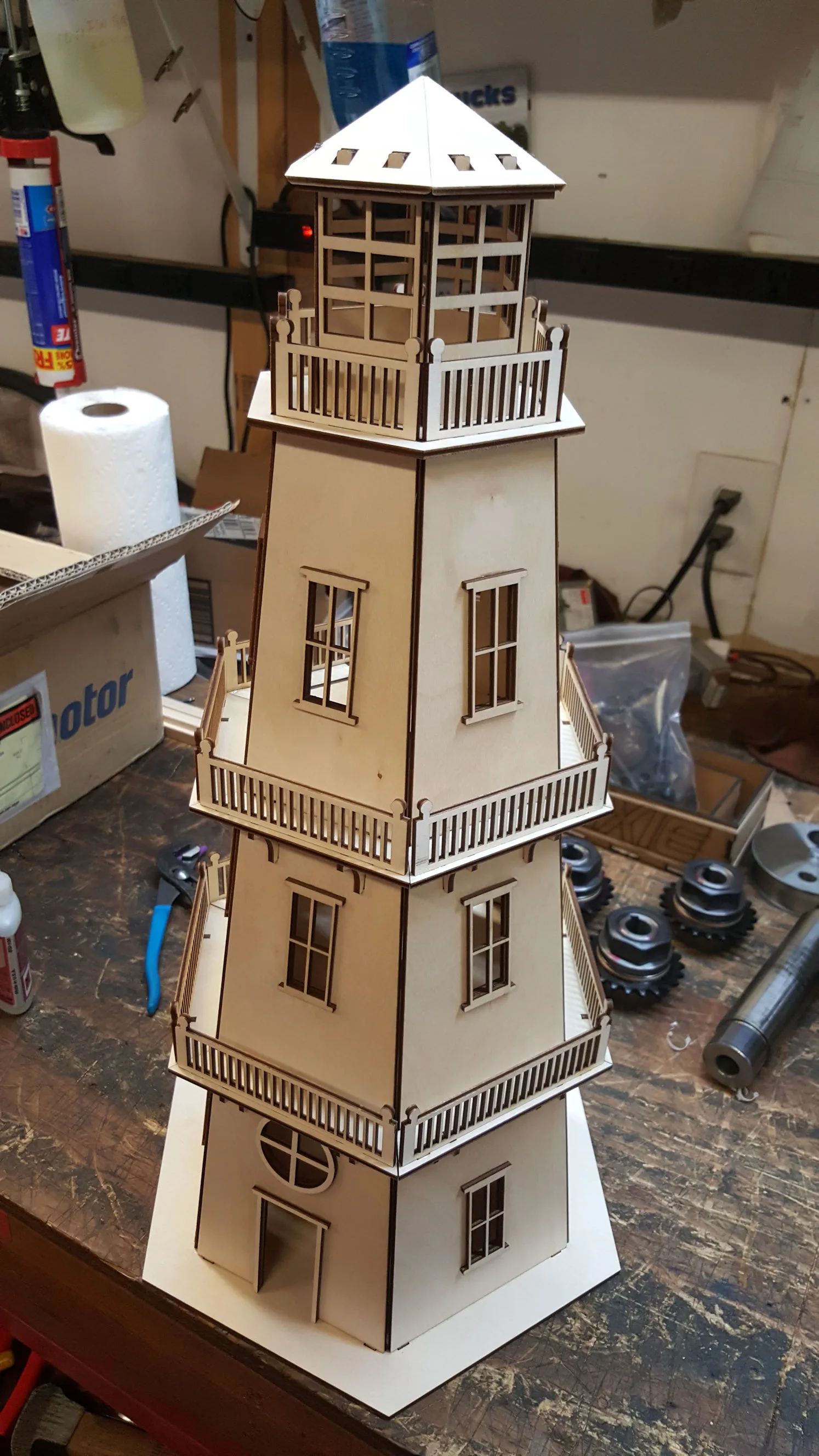 3D Deniz Feneri Puzzle