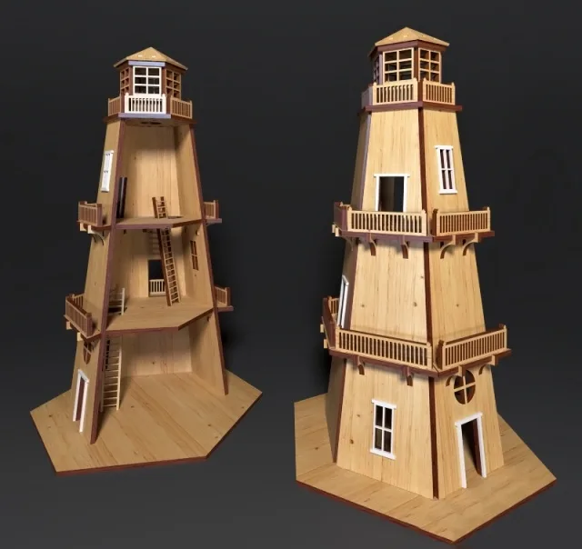 3D Deniz Feneri Puzzle