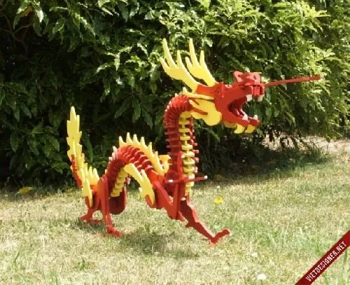 3D Ejderha Puzzle