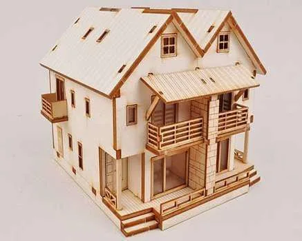 3D Ev Puzzle 