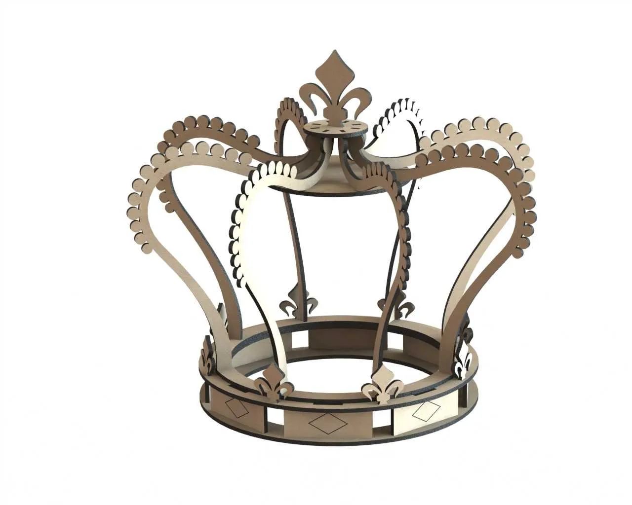 3D Taç Puzzle 