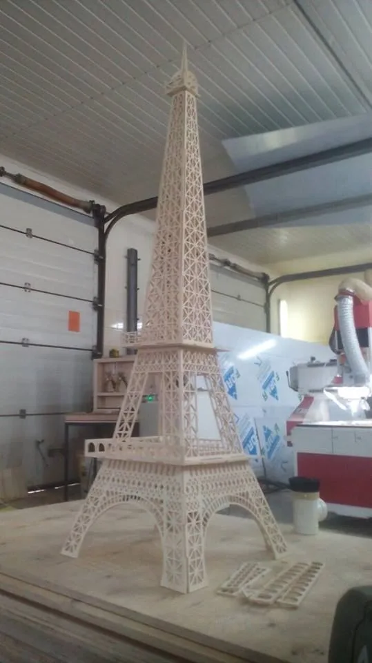 3D Eyfel Kulesi Puzzle