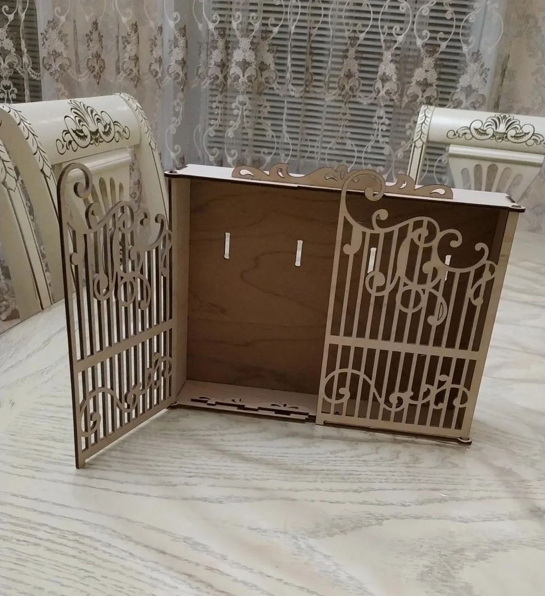 Dekoratif Ahşap Anahtarlık