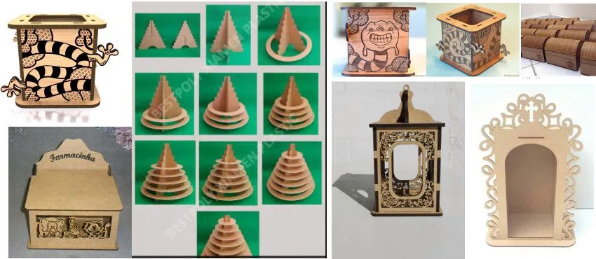 3D Farklı Tasarım Kutular