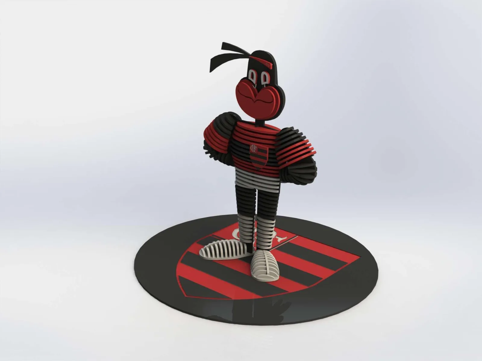 3D Flamengo Puzzle 3mm