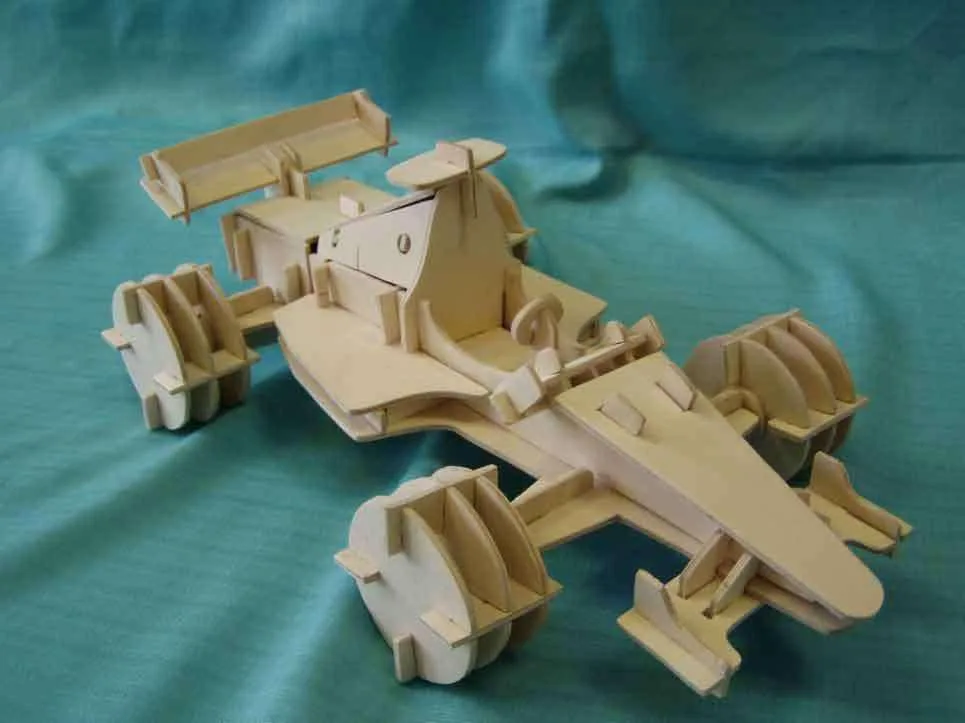 3D Formula Araba Puzzle-2