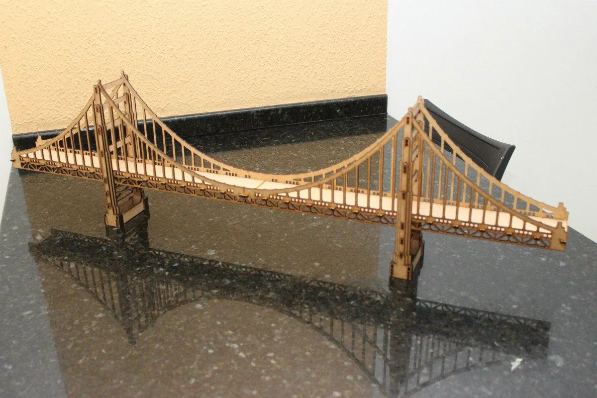 3D Golden Gate Köprüsü Puzzle