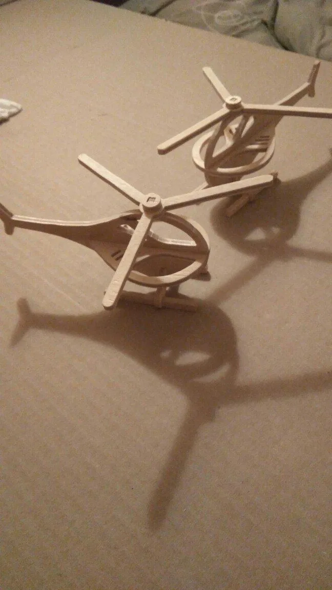 3D Helikopter Puzzle