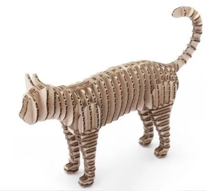3D Kedi Puzzle