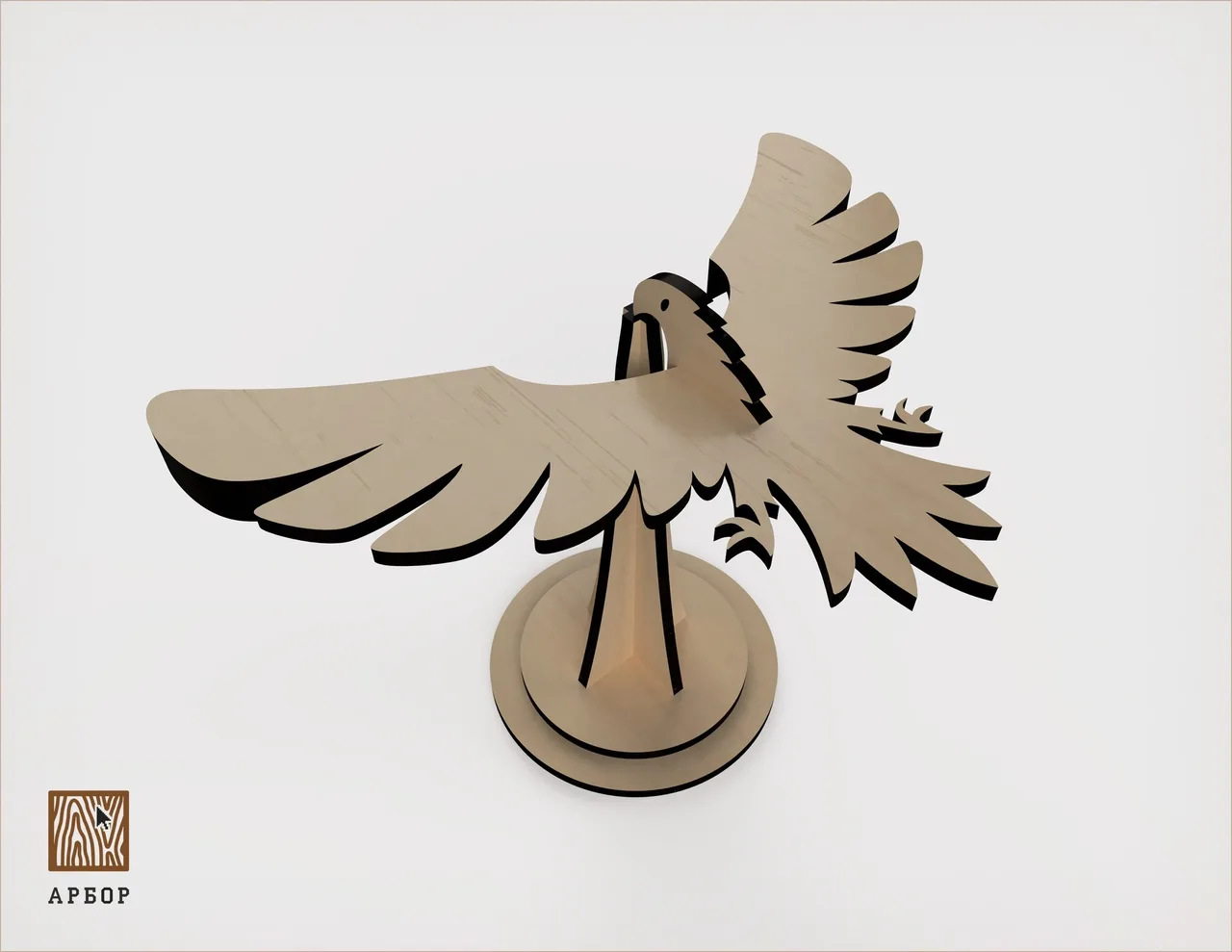 3D Kuş Puzzle-3