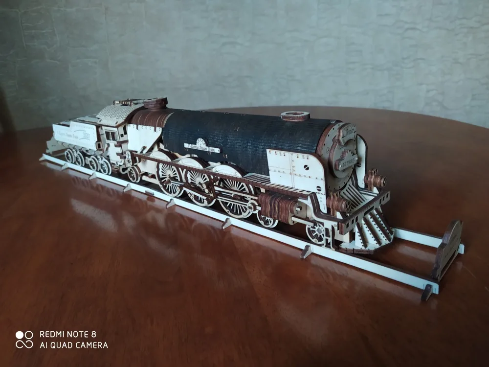 3D Lokomotif Puzzle-9 4mm