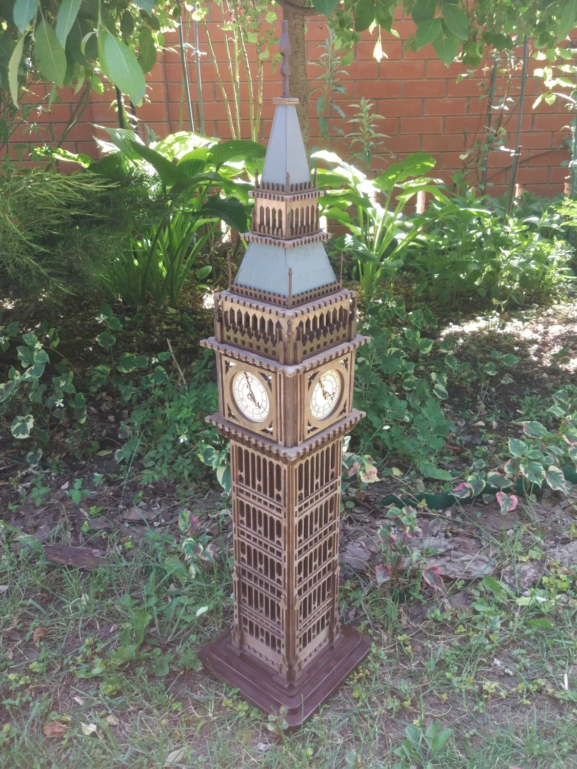 3D Londra Bıg Ben Saati Puzzle