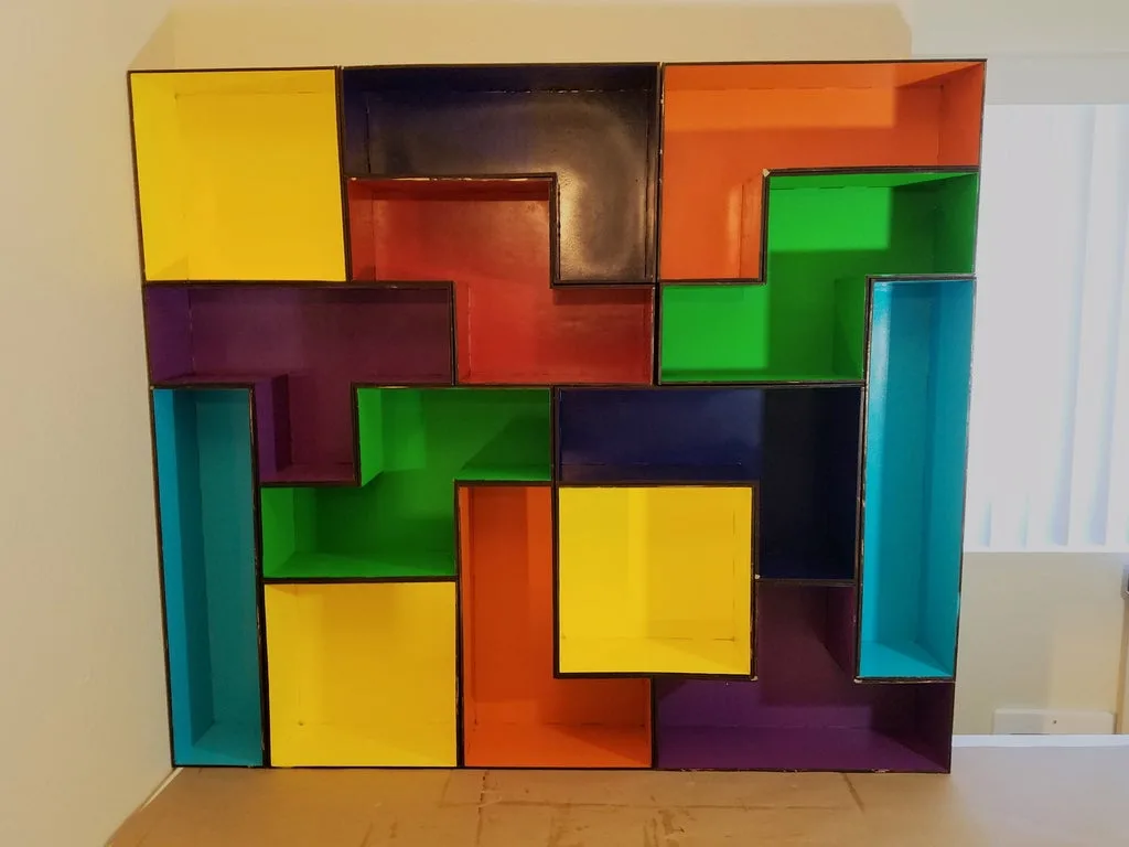 Modüler Tetris Rafları