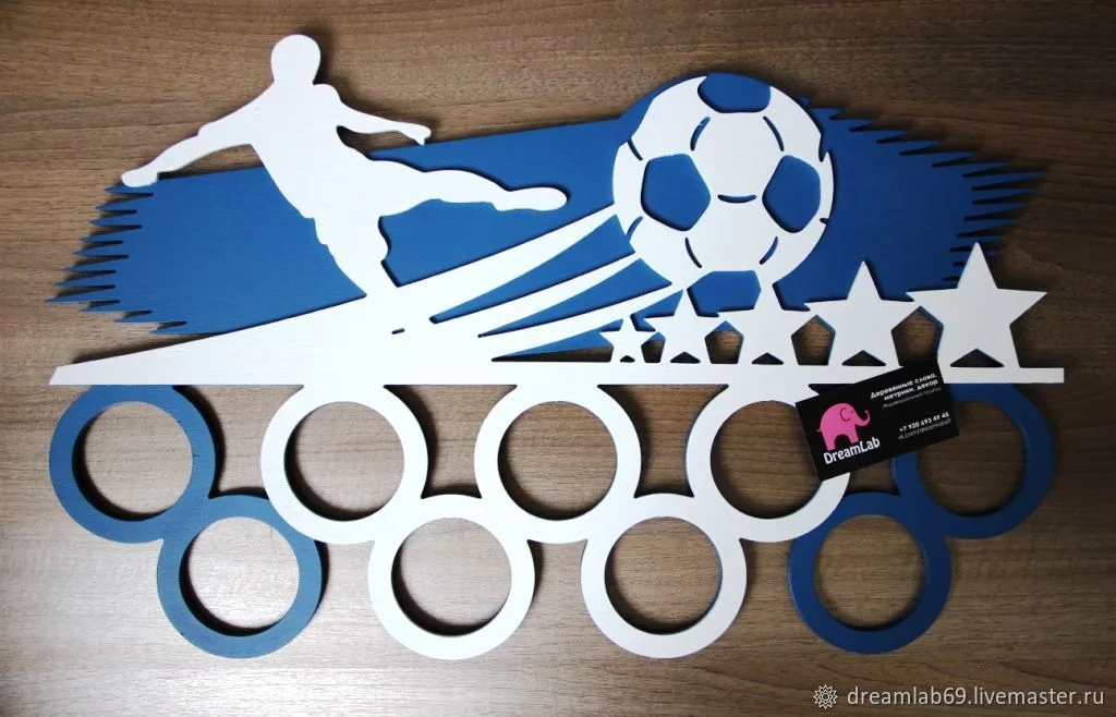 Futbol Madalya Askısı