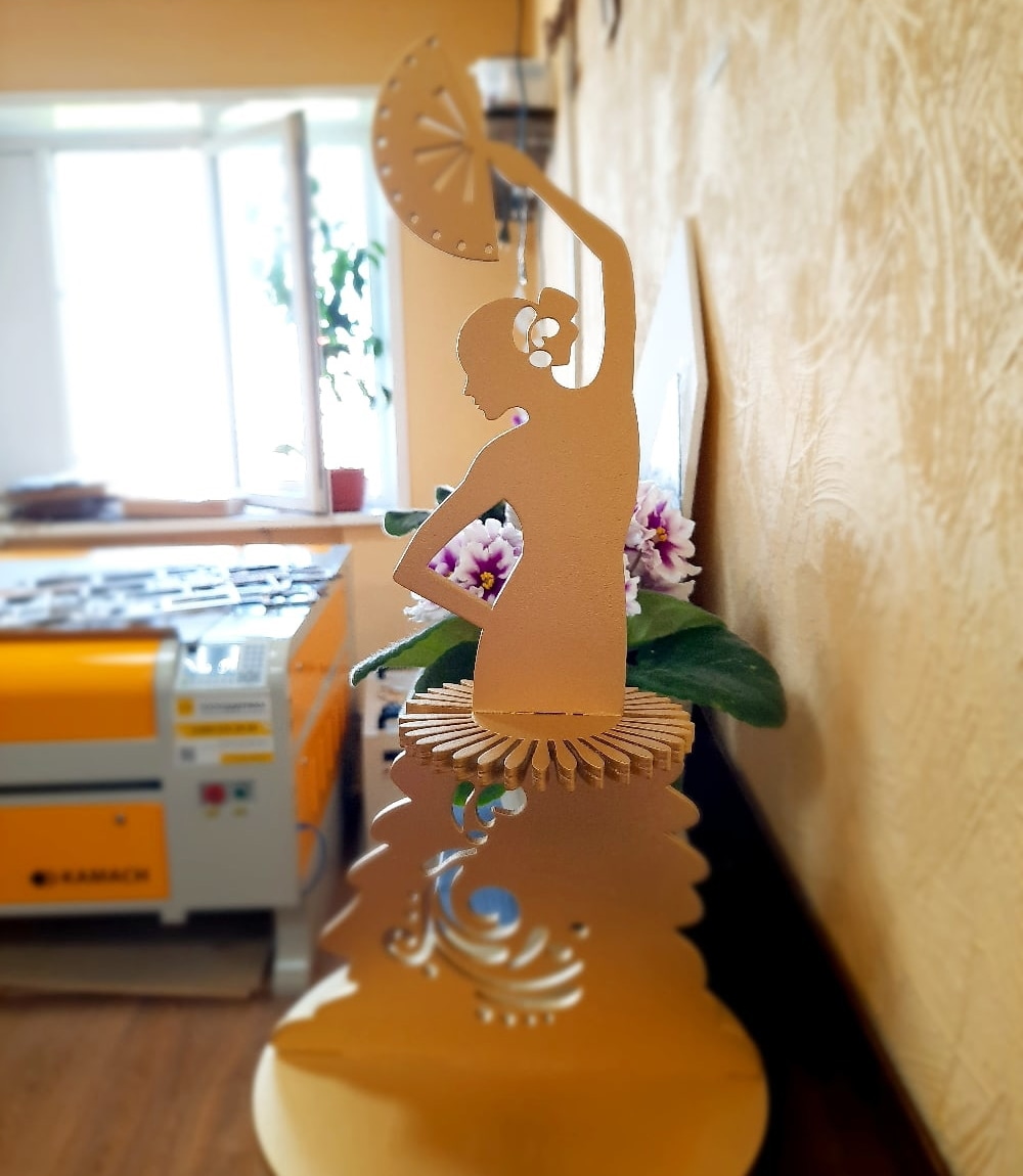 Fanlı Peçetelikli Bayan