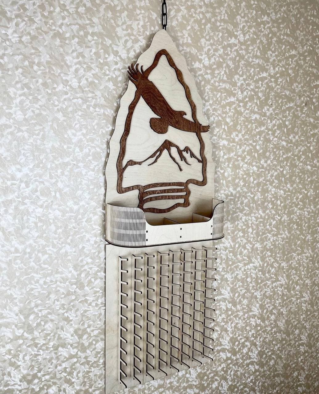 Asma Rafı Dikiş Düzenleyici Dikiş İpliği Rafı 4mm