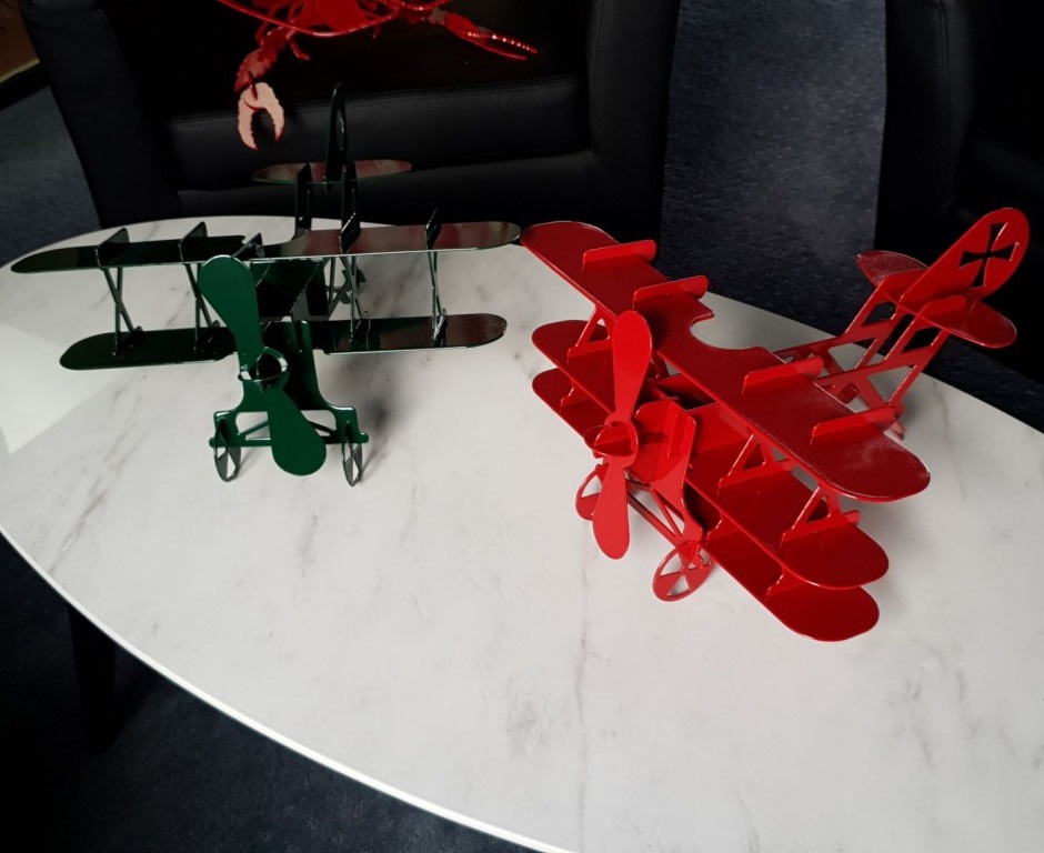 Çift Kanatlı Oyuncak Uçak Planları